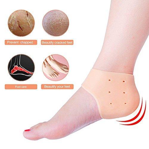 1277 Anti Crack Silicon Gel Heel Moisturizing Socks for Foot Care Men Women (Loose Pack) - SkyShopy 1277 Anti Crack Silicon Gel Heel Moisturizing Socks for Foot Care Men Women (Loose Pack) - SkyShopy
